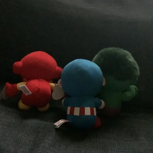 NWT TY Marvel Plush Dolls: Hulk, Iron Man and Captain America - Picture 6 of 6